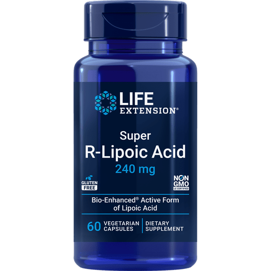 Life Extension Super R-Lipoic Acid 240mg 60Vcaps