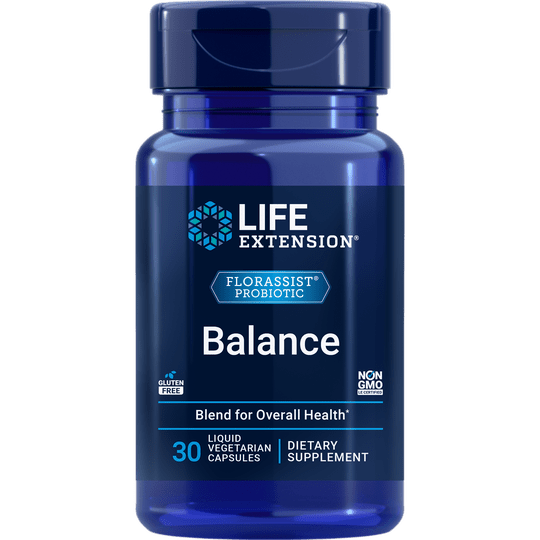 Life Extension Florassist Probiotic Balance 30 Liquid Vcaps