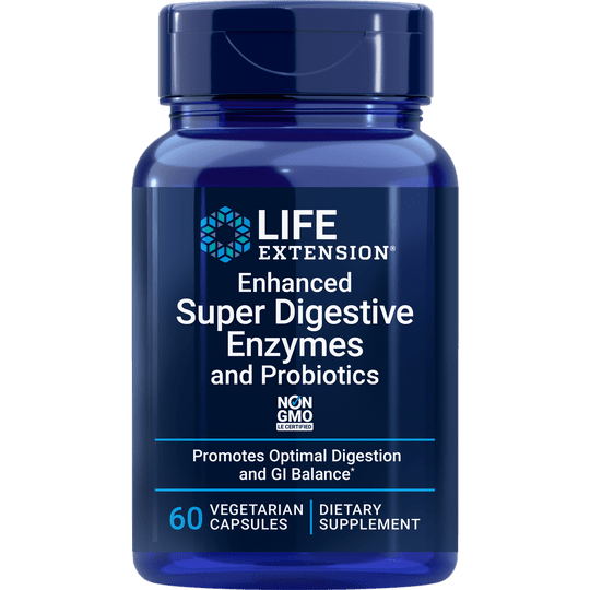 Life Extension Enhanced Super Digestive Enzymes (60 Vcaps)