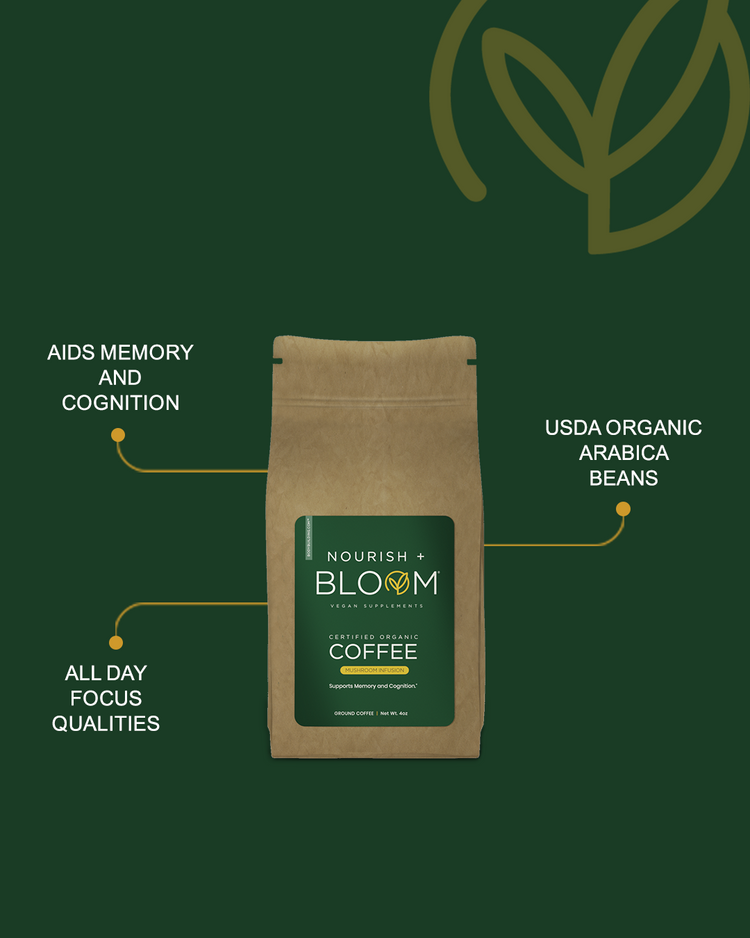 Nourish + Bloom Coffee - Mushroom Infusion