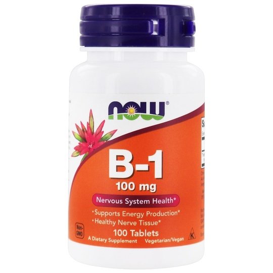 NOW Vitamin B1 100mg