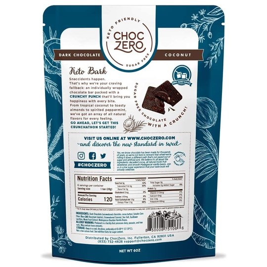 ChocZero Keto Bark