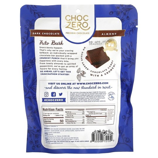 ChocZero Keto Bark