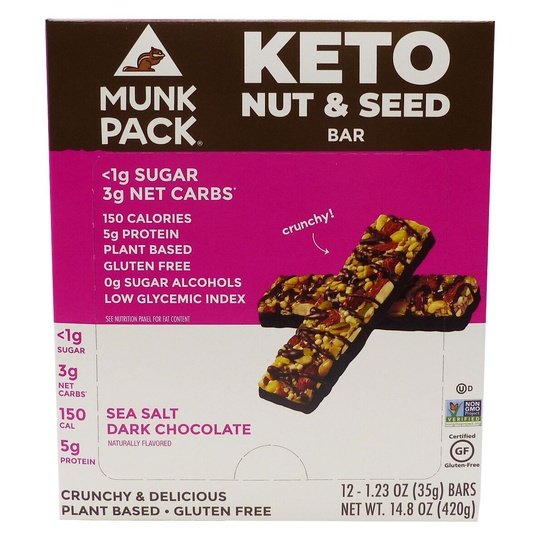 Munk Pack Keto Nut & Seed Bar