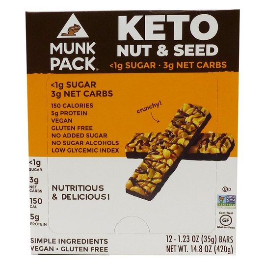 Munk Pack Keto Nut & Seed Bar