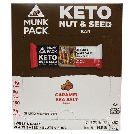 Munk Pack Keto Nut & Seed Bar