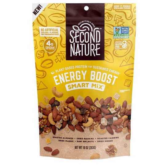 Second Nature Energy Boost Smart Mix 10 oz (CLEARANCE: Best by August 13, 2023)