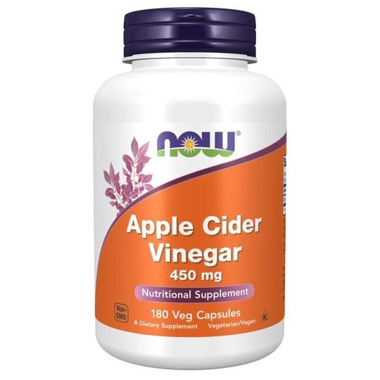 NOW Apple Cider Vinegar 180 capsules