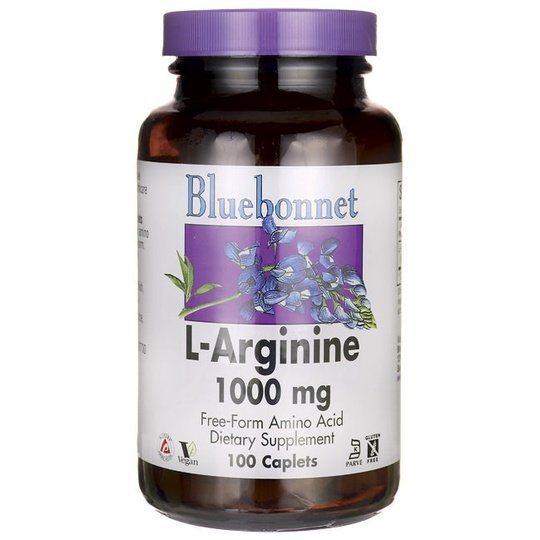 Bluebonnet Arginine 1000mg