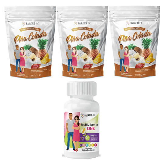 Duodenal Switch Complete Vitamin Pack by BariatricPal - Capsules & Chews