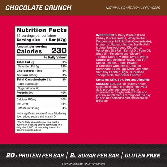 BSN Protein Crisp Bars