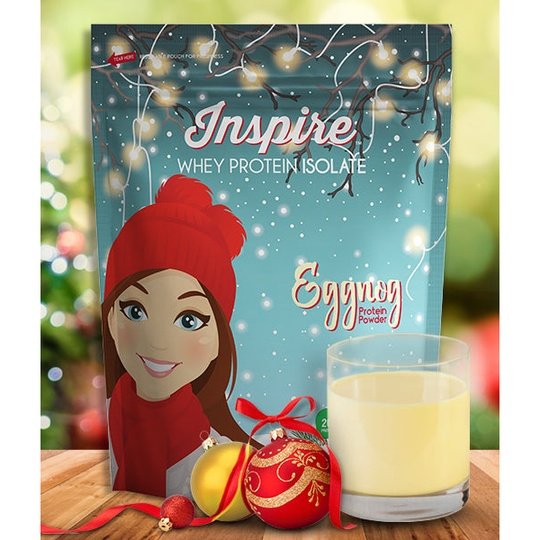 Inspire Egg Nog Protein Powder by Bariatric Eating