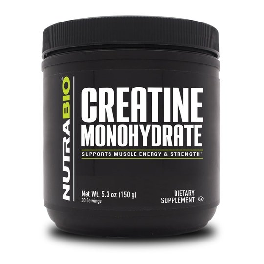 NutraBio 100% Pure Creatine Monohydrate