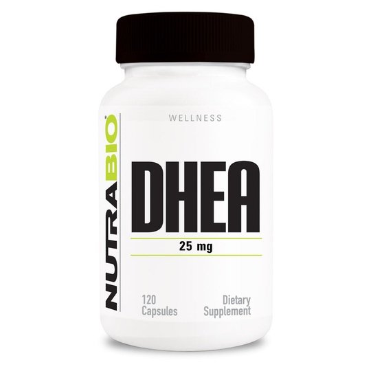 NutraBio DHEA (25 mg)