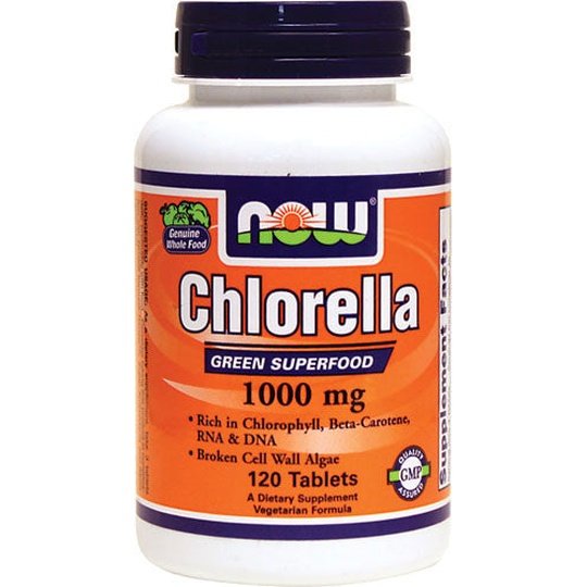 NOW Chlorella 1000mg (120tabs)