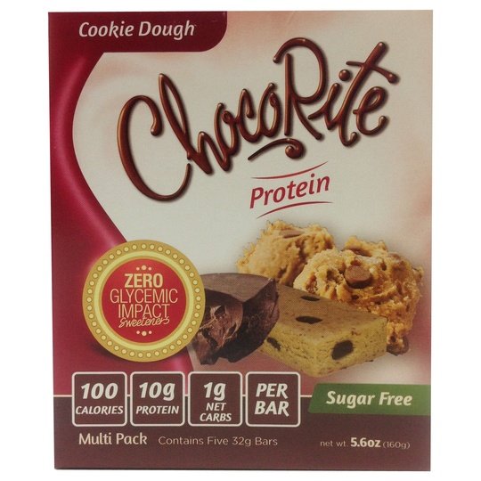 Healthsmart ChocoRite Uncoated Protein Bars, 32g