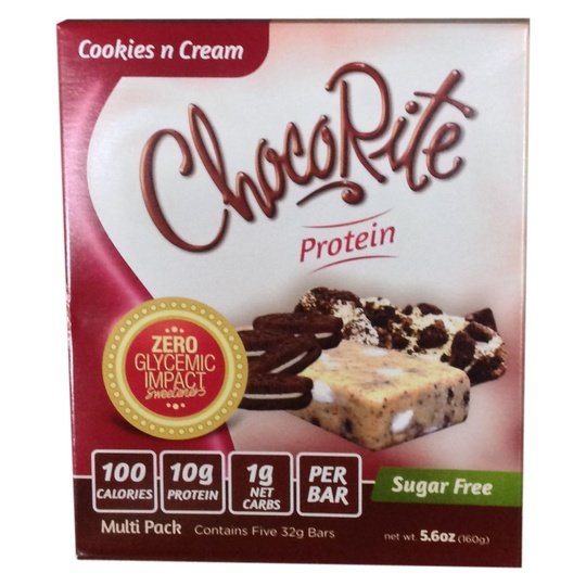 Healthsmart ChocoRite Uncoated Protein Bars, 32g