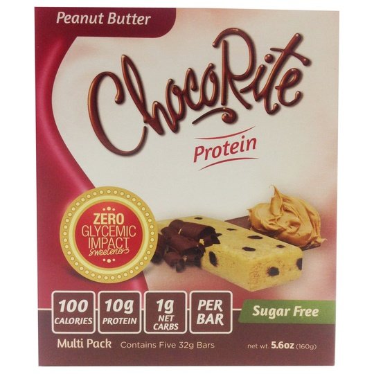 Healthsmart ChocoRite Uncoated Protein Bars, 32g