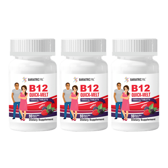 BariatricPal 1,000mcg B12 Quick Melts - Berry