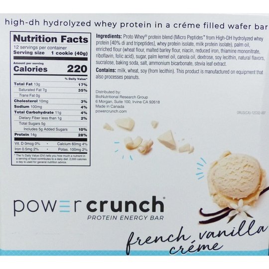 BNRG Power Crunch Protein Bars