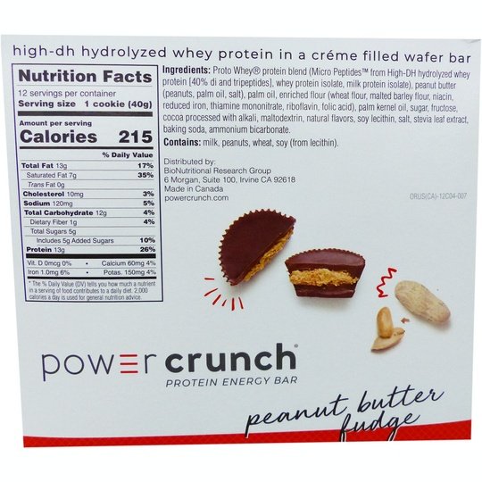 BNRG Power Crunch Protein Bars