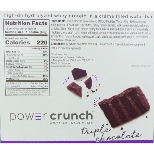 BNRG Power Crunch Protein Bars