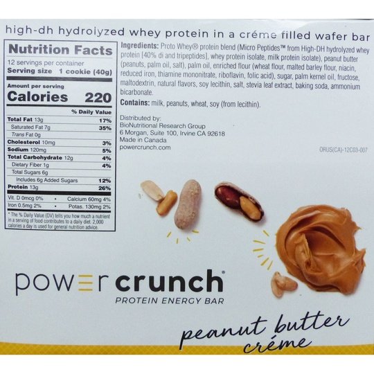 BNRG Power Crunch Protein Bars