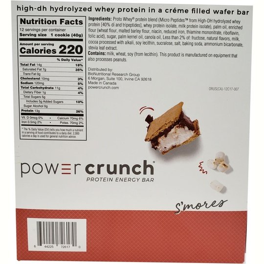 BNRG Power Crunch Protein Bars