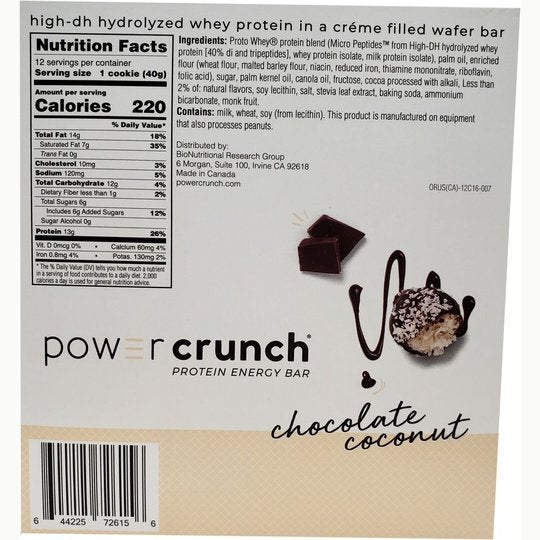 BNRG Power Crunch Protein Bars