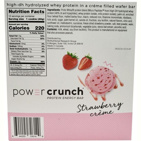 BNRG Power Crunch Protein Bars