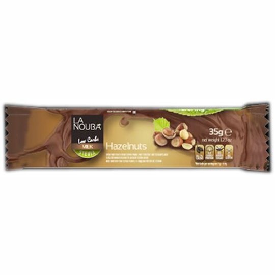 La Nouba Stevia Sweetened Belgian Chocolate Bar