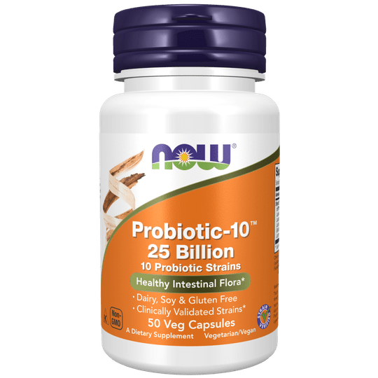 Now Probiotic-10 25 Billion