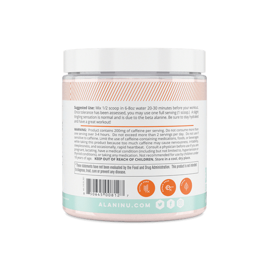 Pre-Workout Supplement Powder by Alani Nutrition