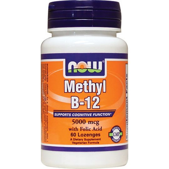 NOW Methyl B-12 10,000mg (60 lozenges)