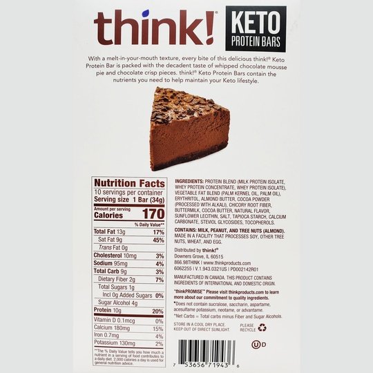 Think! Keto Protein Bars