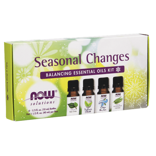 NOW Seasonal Changes Balancing Essential Oils Kit