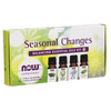 NOW Seasonal Changes Balancing Essential Oils Kit