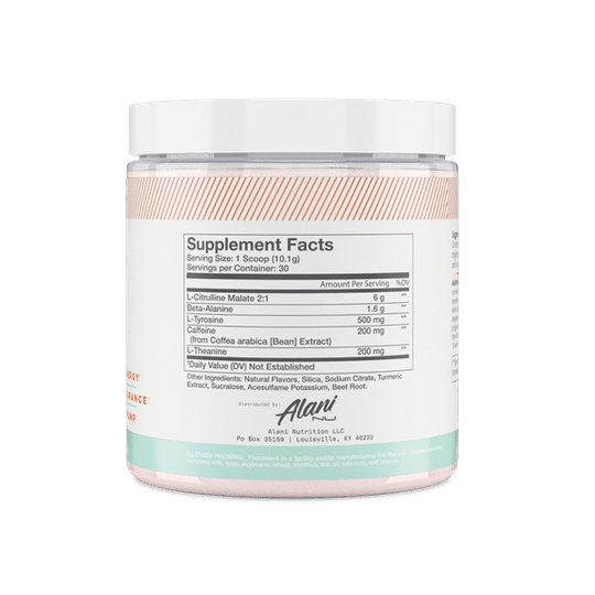 Pre-Workout Supplement Powder by Alani Nutrition