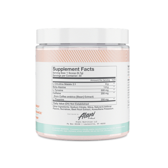 Pre-Workout Supplement Powder by Alani Nutrition