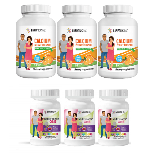 Duodenal Switch Complete Vitamin Pack by BariatricPal - Capsules & Chewables