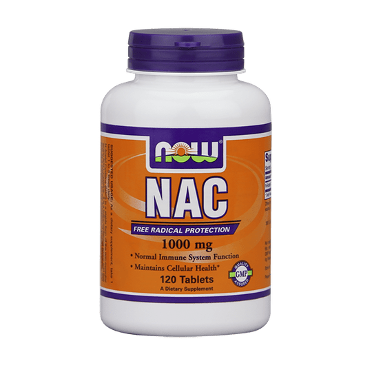 NOW NAC 1000mg (120 Tabs)