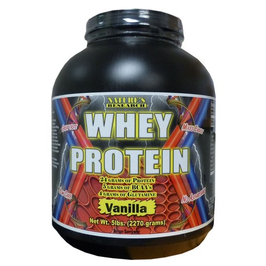 Nature's Research Whey Protein, 5 lb