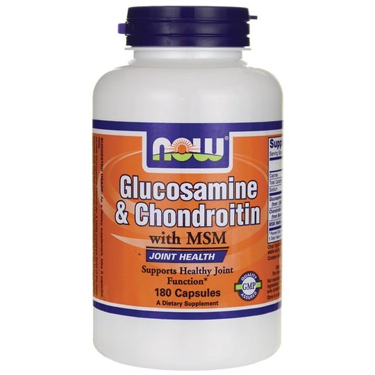 NOW Glucosamine & Chondroitin w/ MSM (180caps)