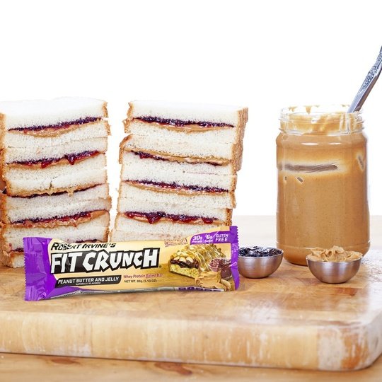 Robert Irvine's Fit Crunch Whey Protein Baked Bar