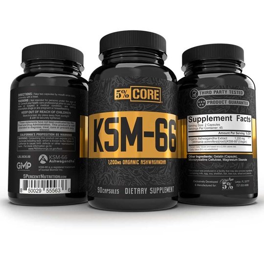 5% Nutrition 5% Core KSM-66