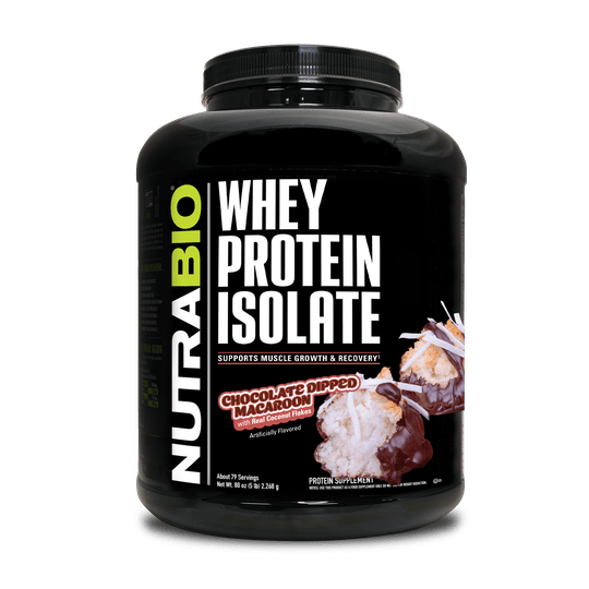 NutraBio 100% Whey Protein Isolate