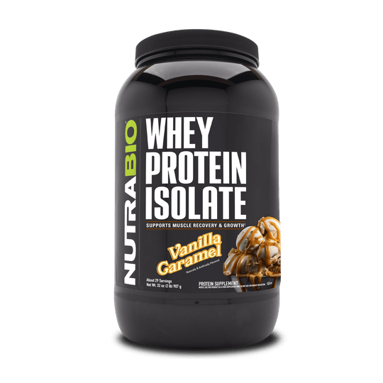 NutraBio 100% Whey Protein Isolate