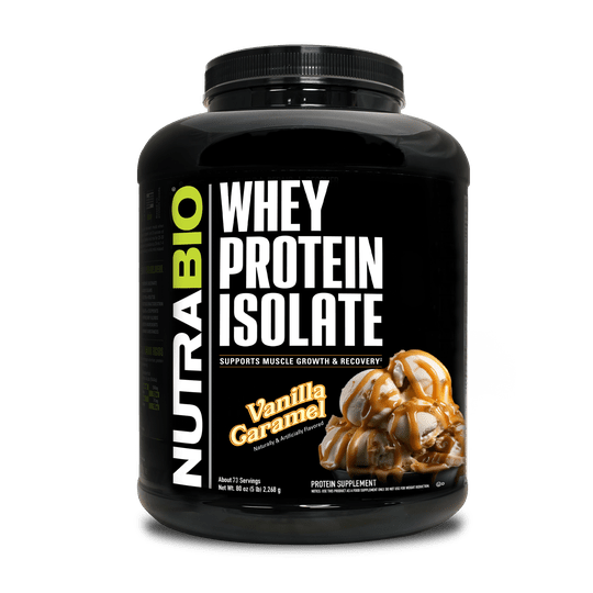 NutraBio 100% Whey Protein Isolate