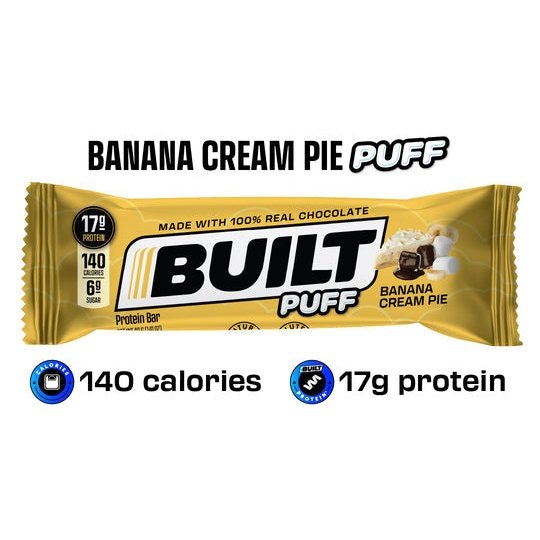 Built Bar Protein Puffs - Banana Cream Pie