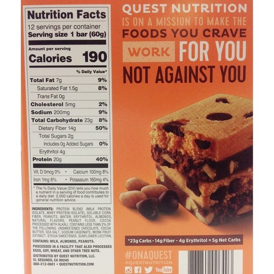 Quest Nutrition Quest Bar